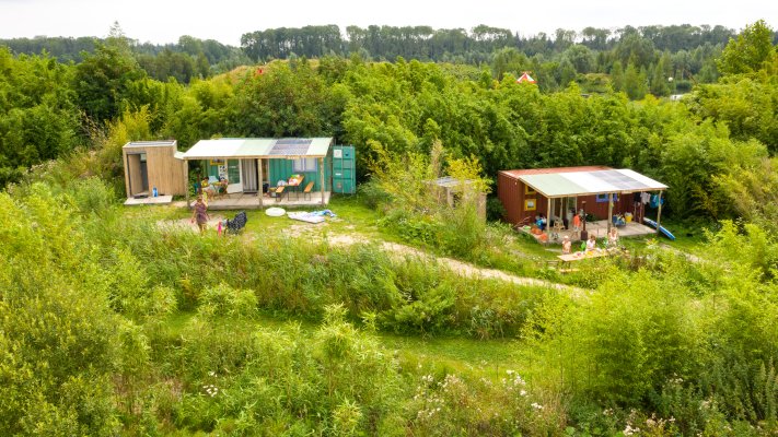 Zeecontainer bijzondere verblijven