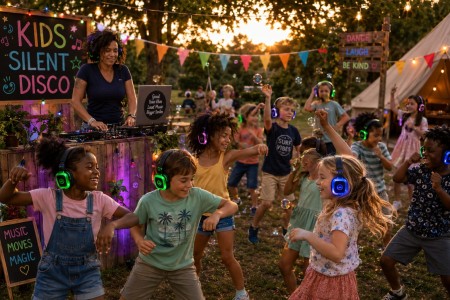 kids silent disco